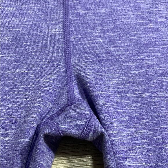 PrAna Purple Heathered Tori Capri Leggings Yoga Capri Size Large - Picture 14 of 16